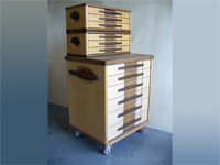 Custom Wood Rollaway - Custom Made Items For Sale - Hayes Woodworks
