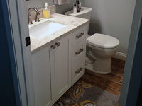 Shaker-style Vanity - Project Gallery - Hayes Woodworks